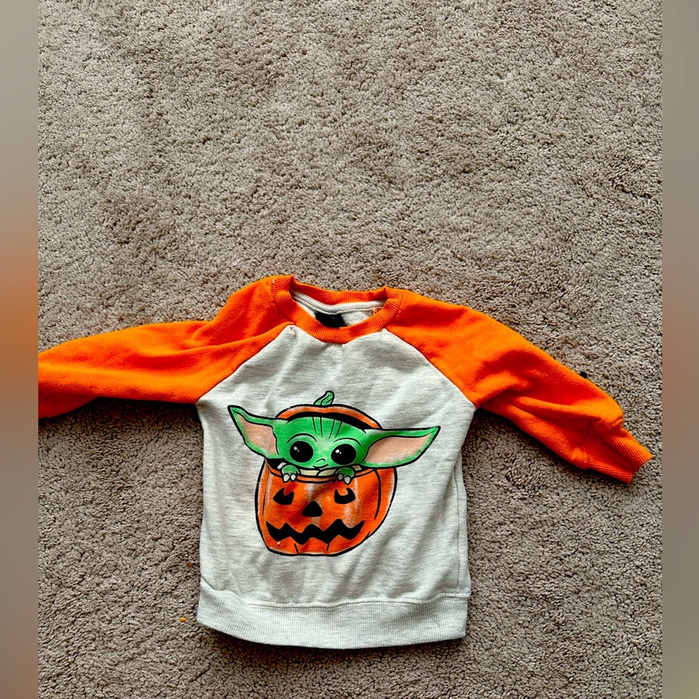 Toddler Halloween sweatshirt
